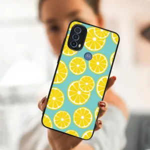 MY ART Ochranný obal Motorola Moto E30 / E40 LEMON (121)