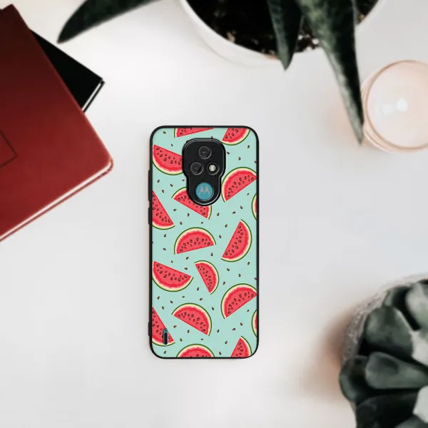 MY ART Ochranný obal Motorola Moto E7-WATERMELON (120)