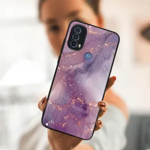 MY ART Ochranný obal Motorola Moto E30 / E40 PURPLE (148)