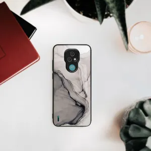 MY ART Ochranný obal Motorola Moto E7 BLACK INK (146)