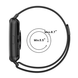 MILANESE Kovový remienok Huawei Watch Fit 2 strieborný