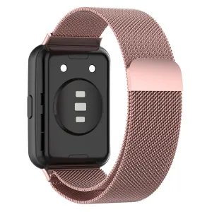 MILANESE Kovový remienok Huawei Watch Fit 2 ružový