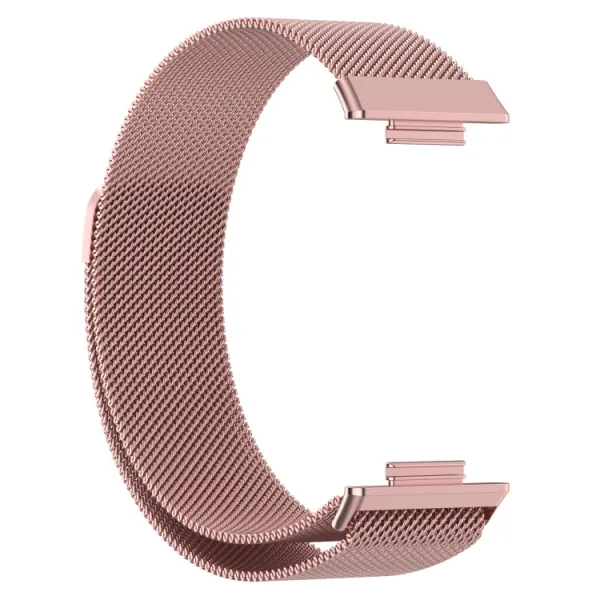 MILANESE Kovový remienok Huawei Watch Fit 2 ružový
