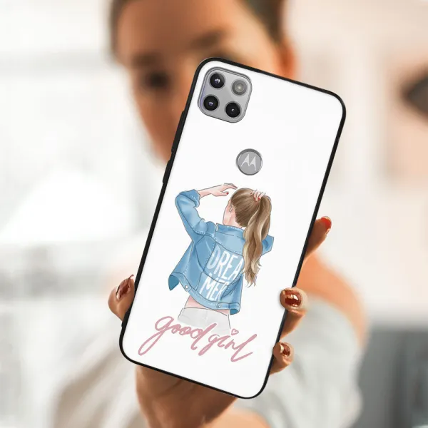 MY ART Ochranný obal Motorola Moto G 5G GOOD GIRL (130)