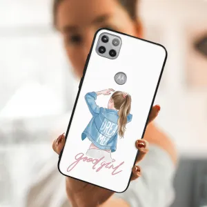 MY ART Ochranný obal Motorola Moto G 5G GOOD GIRL (130)