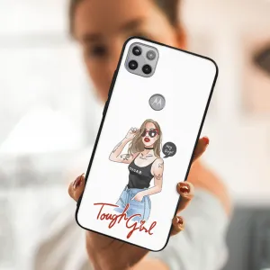 MY ART Ochranný obal Motorola Moto G 5G TOUGH GIRL (131)