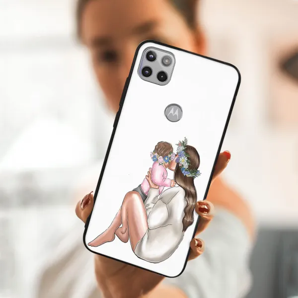 MY ART Ochranný obal Motorola Moto G 5G BABY GIRL (111)