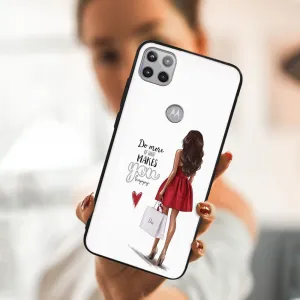 MY ART Ochranný obal Motorola Moto G 5G RED DRESS (137)