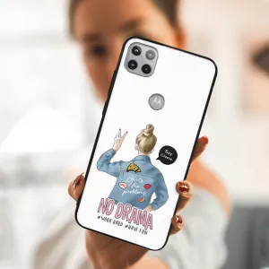 MY ART Ochranný obal Motorola Moto G 5G NO DRAMA (138)