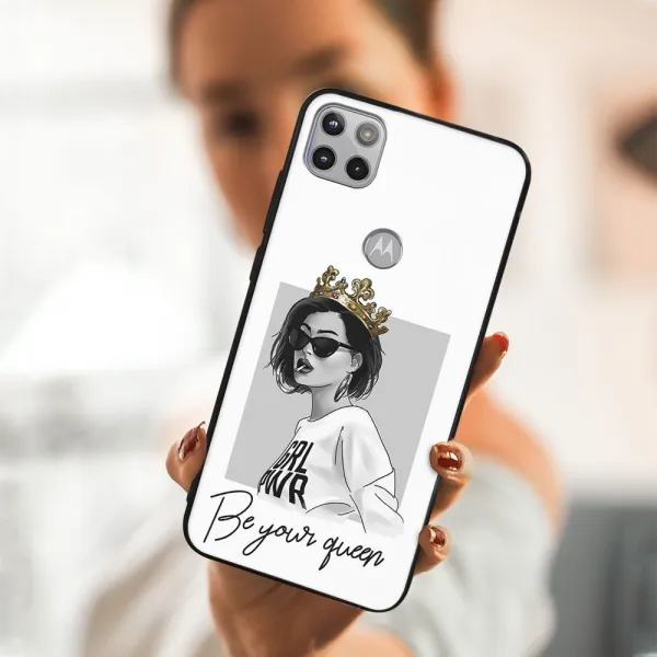 MY ART Ochranný obal Motorola Moto G 5G QUEEN (139)