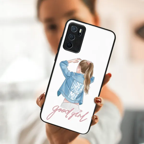MY ART Ochranný obal  Oppo A16 / A16s GOOD GIRL (130)