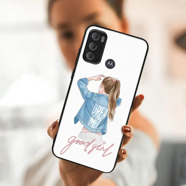 MY ART Ochranný obal Motorola Moto G60 GOOD GIRL (130)