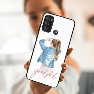 MY ART Ochranný obal Motorola Moto G60 GOOD GIRL (130)
