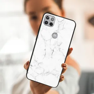 MY ART Ochranný obal Motorola Moto G 5G WHITE MARBLE (144)