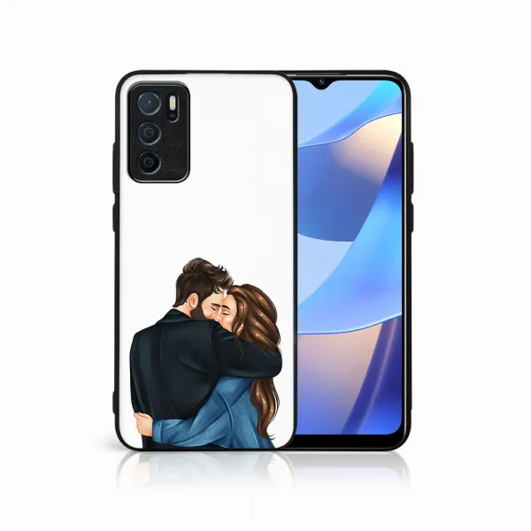 MY ART Ochranný obal  Oppo A16 / A16s FAMILY-COUPLE (117)