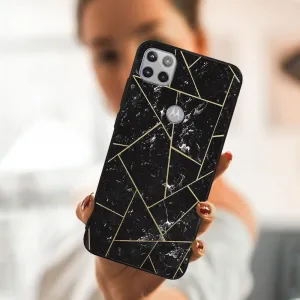 MY ART Ochranný obal Motorola Moto G 5G POLYGONAL (150)