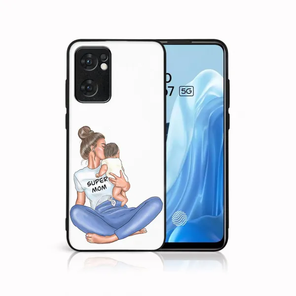 MY ART Ochranný obal Oppo Reno7 5G SUPERMOM (112)