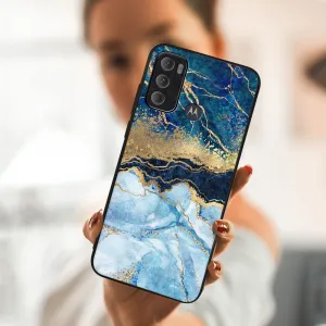 MY ART Ochranný obal Motorola Moto G60 BLUE MARBLE (141)