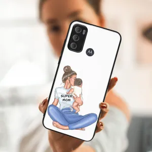 MY ART Ochranný obal Motorola Moto G60 SUPERMOM (112)