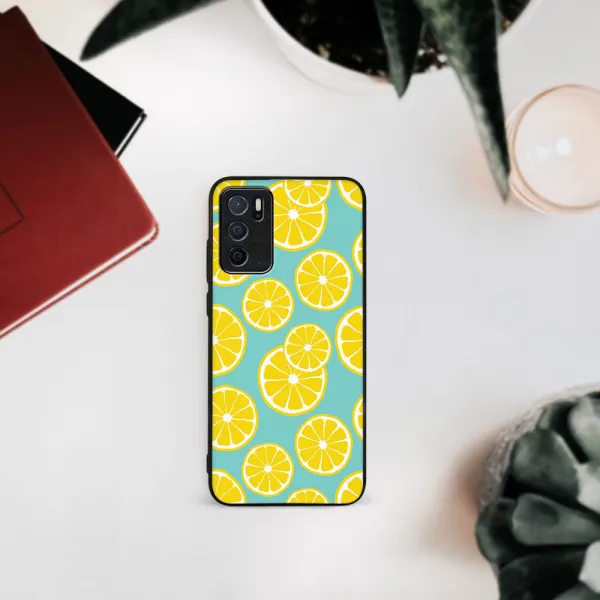 MY ART Ochranný obal  Oppo A16 / A16s SUMMER-LEMON (121)