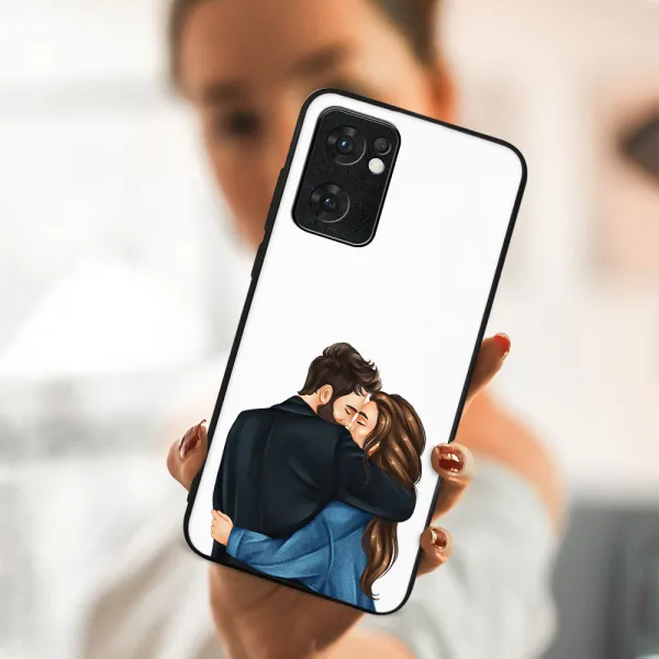 MY ART Ochranný obal Oppo Reno7 5G COUPLE (117)