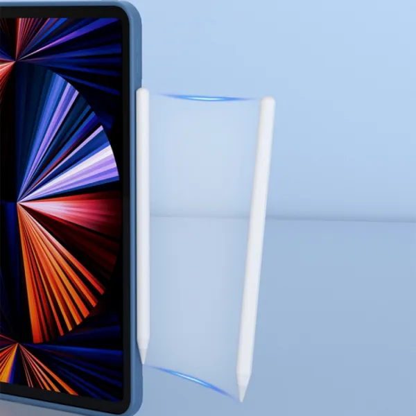 MUTURAL Silikónový obal Apple iPad Pro 12.9 2022 / 2021 / 2020 modrý