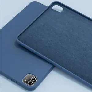 MUTURAL Silikónový obal Apple iPad Pro 12.9 2022 / 2021 / 2020 modrý
