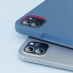 MUTURAL Silikónový obal Apple iPad Pro 12.9 2022 / 2021 / 2020 modrý