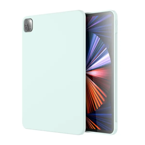 MUTURAL Silikónový obal Apple iPad Pro 12.9 2022 / 2021 / 2020 mentolový