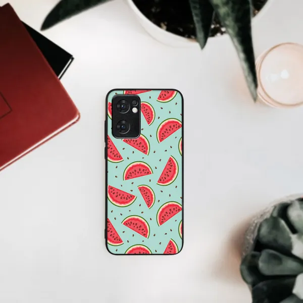 MY ART Ochranný obal Oppo Reno7 5G WATERMELON (120)