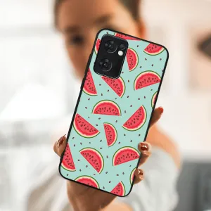 MY ART Ochranný obal Oppo Reno7 5G WATERMELON (120)