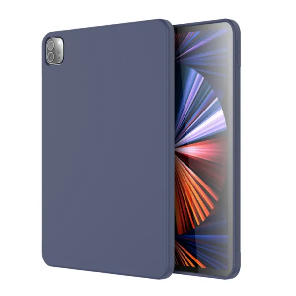 MUTURAL Silikónový obal Apple iPad Pro 11 (2022 / 2021 / 2020 / 2018) tmavomodrý