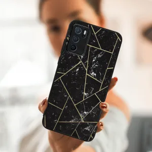 MY ART Ochranný obal  Oppo A16 / A16s POLYGONAL (150)