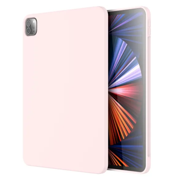 MUTURAL Silikónový obal Apple iPad Pro 12.9 2022 / 2021 / 2020 svetloružový