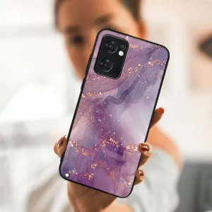 MY ART Ochranný obal Oppo Reno7 5G PURPLE (148)