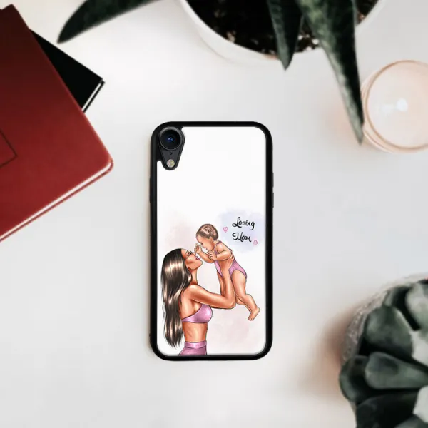 MY ART Ochranný obal Apple iPhone XR LOVING MOM (115)