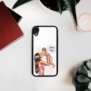MY ART Ochranný obal Apple iPhone XR LOVING MOM (115)