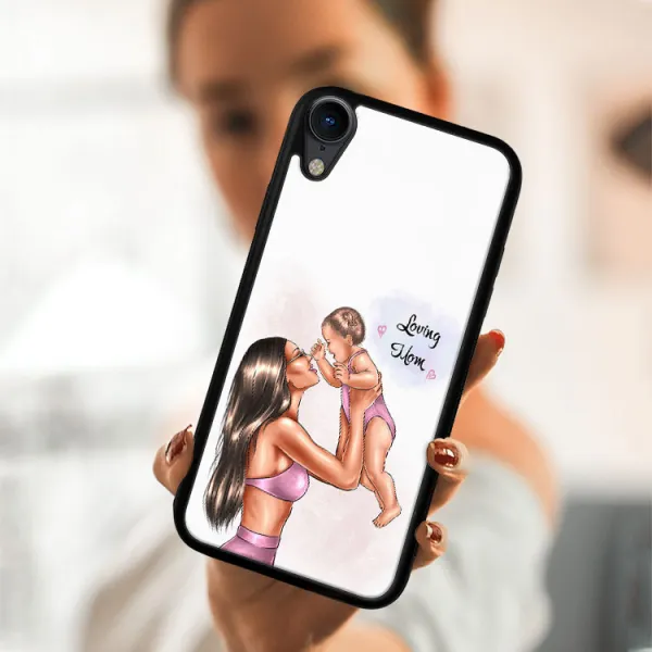 MY ART Ochranný obal Apple iPhone XR LOVING MOM (115)