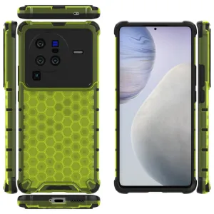 HONEYCOMB Ochranný kryt Vivo X80 Pro zelený