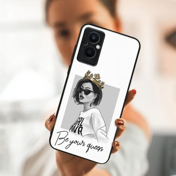 MY ART Ochranný obal Oppo Reno7 Lite 5G QUEEN (139)