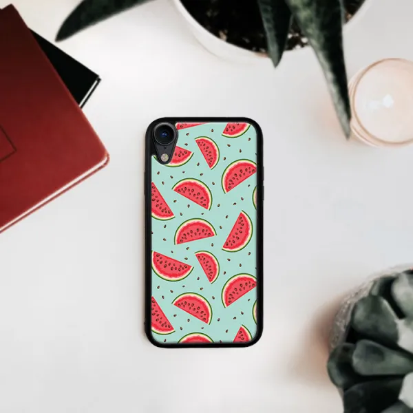 MY ART Ochranný obal Apple iPhone XR WATERMELON (120)