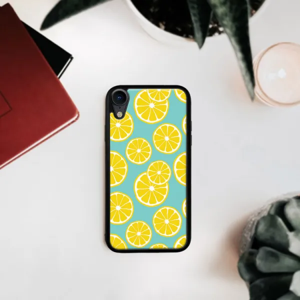 MY ART Ochranný obal Apple iPhone XR LEMON (121)