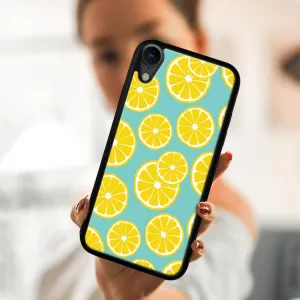 MY ART Ochranný obal Apple iPhone XR LEMON (121)