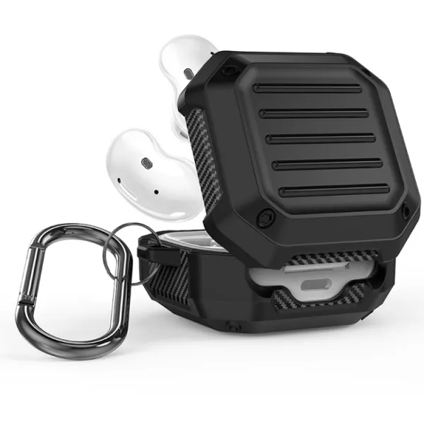 RUGGED Puzdro pre Samsung Galaxy Buds2 Pro / Buds Pro / Live / Buds 2 modré