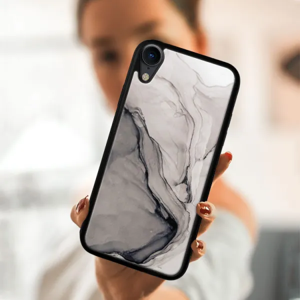 MY ART Ochranný obal Apple iPhone XR BLACK INK (146)