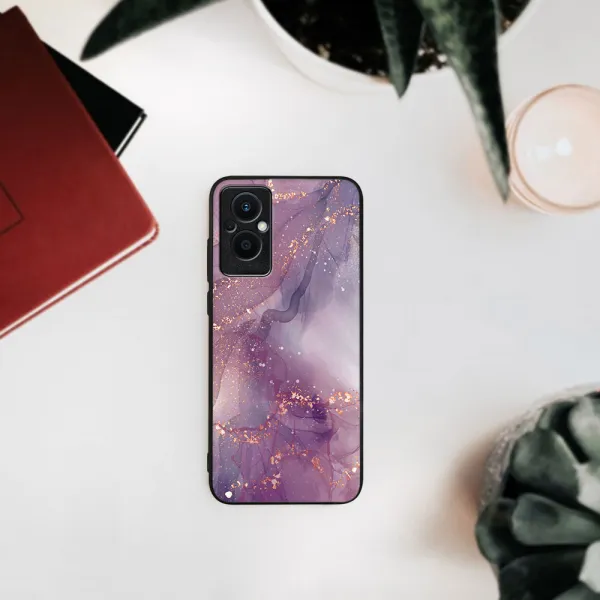 MY ART Ochranný obal Oppo Reno7 Lite 5G PURPLE (148)