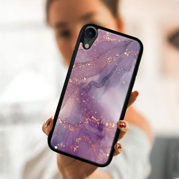 MY ART Ochranný obal Apple iPhone XR PURPLE (148)