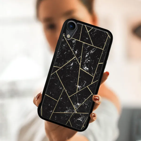 MY ART Ochranný obal Apple iPhone XR POLYGONAL (150)