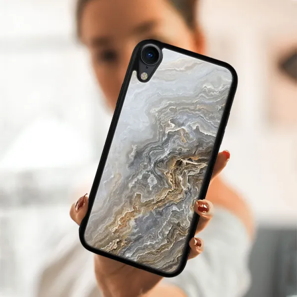MY ART Ochranný obal Apple iPhone XR BEIGE (151)