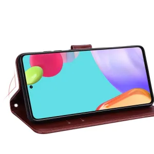 ART ROSE Peňaženkový kryt Xiaomi Poco X4 Pro 5G hnedý